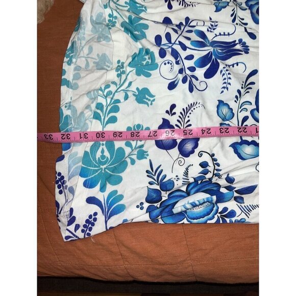 Johnny Was Farrow Botanical-Print Shift Swing Dres XS - Picture 8 of 9